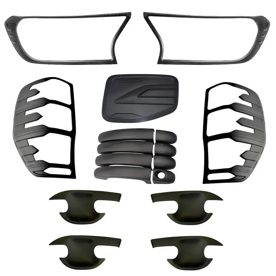 Suitable To Fit - Ranger T7 (15-22) Matte Black Accessory Trim Kit (17-Piece) 1