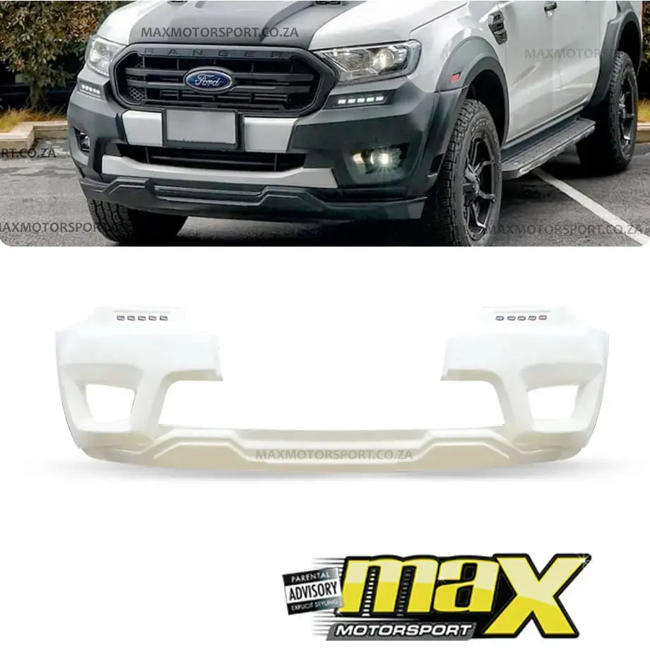 Suitable To Fit - Ranger T8 3-Piece Plastic Led Bumper Upgrade Kit 1