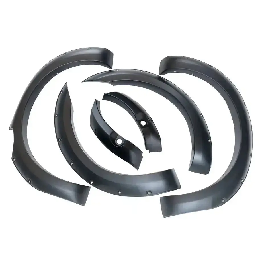 Suitable To Fit Ranger - T8 (19-On) Matte Black Smooth Studded Plastic Wheel Arch With Pdc (9-Inch) 1
