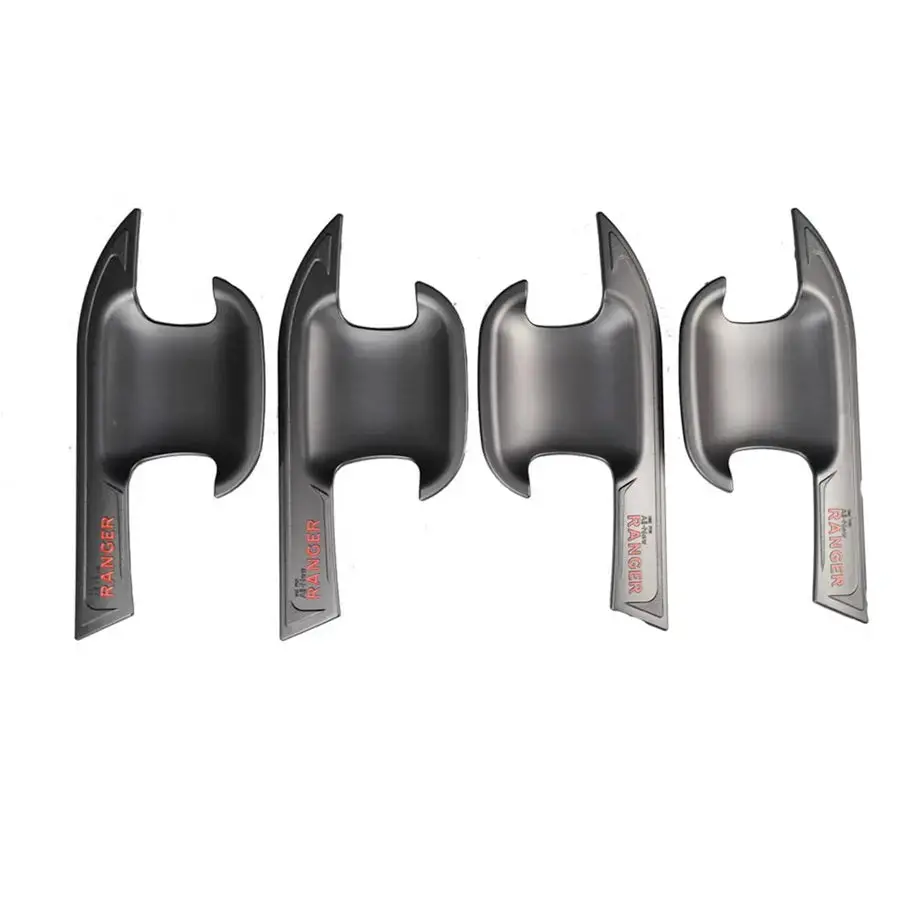 Suitable To Fit - Ranger Next Gen (22-On) Matte Black Door Cups With Logo 1