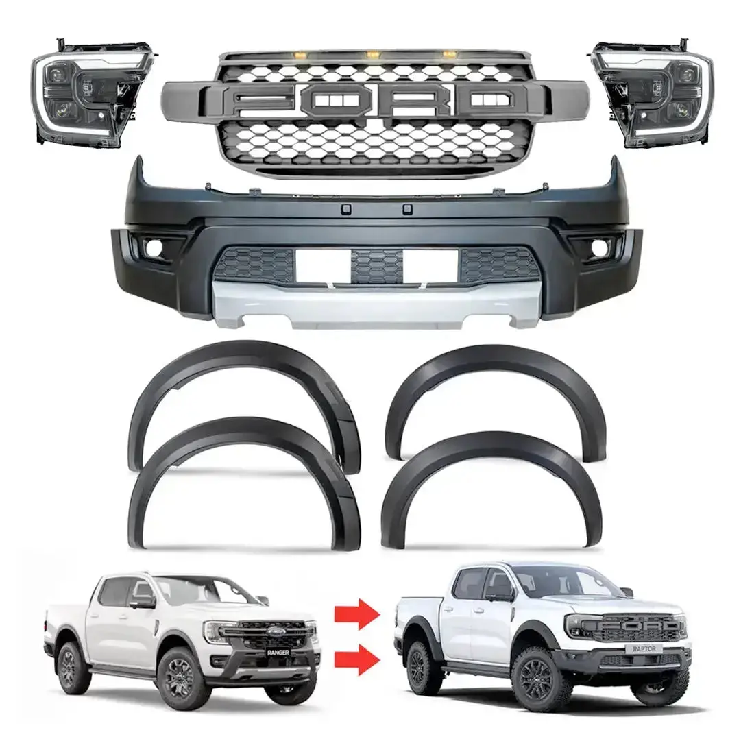 Suitable To Fit - Ranger To Next Gen Raptor Conversion Body Kit (22-On) 1