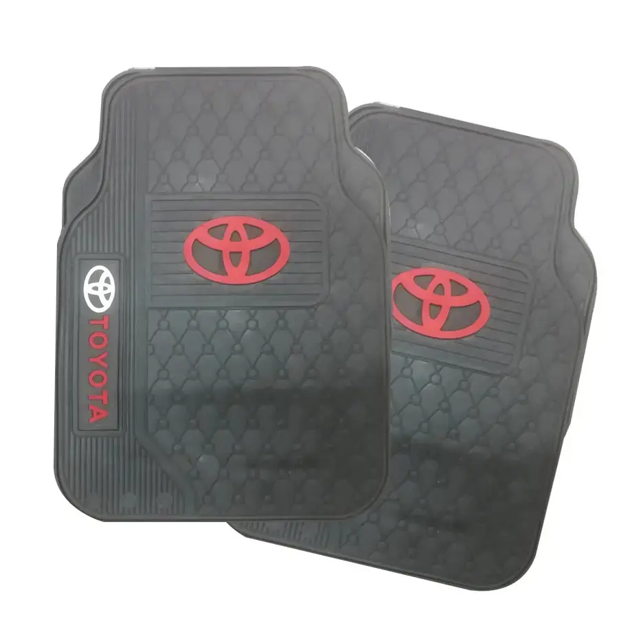 Suitable To Fit - Toyota 4-Piece Rubber Car Mats 2