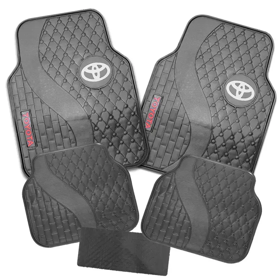 Suitable To Fit - Toyota 5-Piece Rubber Car Mats 1