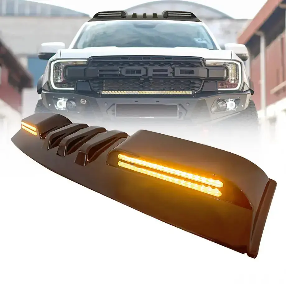 Suitable To Fit - Ranger T9 Next Gen (22-On) Gloss Black Dual Function Drl Led Roof Light 1