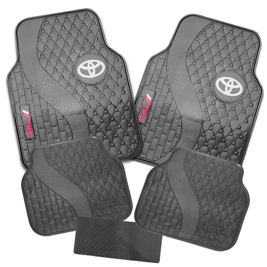 Suitable To Fit - Toyota Trd 5-Piece Rubber Car Mats 1