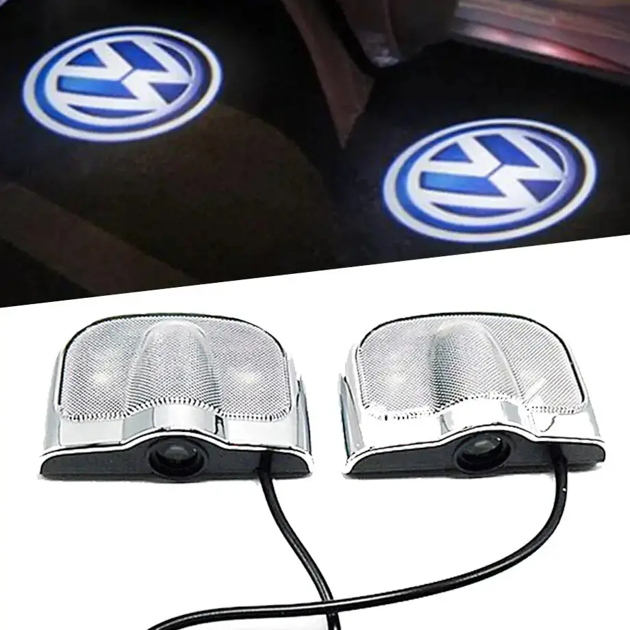 Suitable To Fit - Universal Courtesy Shadow Lights - Vw Logo 1
