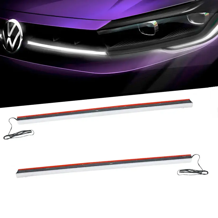 Suitable To Fit - Universal Golf 8 Style Dynamic Drl Grille Strip 1