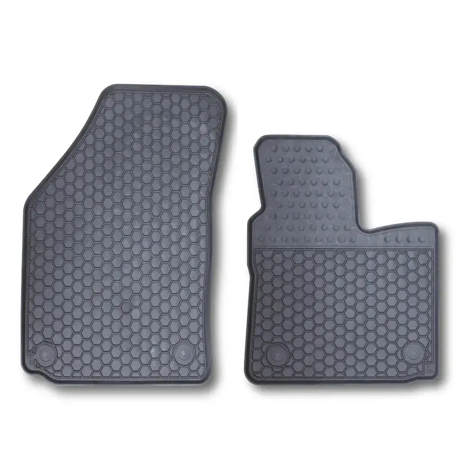 Suitable To Fit - Vw Caddy Panel Van (10-On) Custom Rubber Car Mats (2-Piece) 1