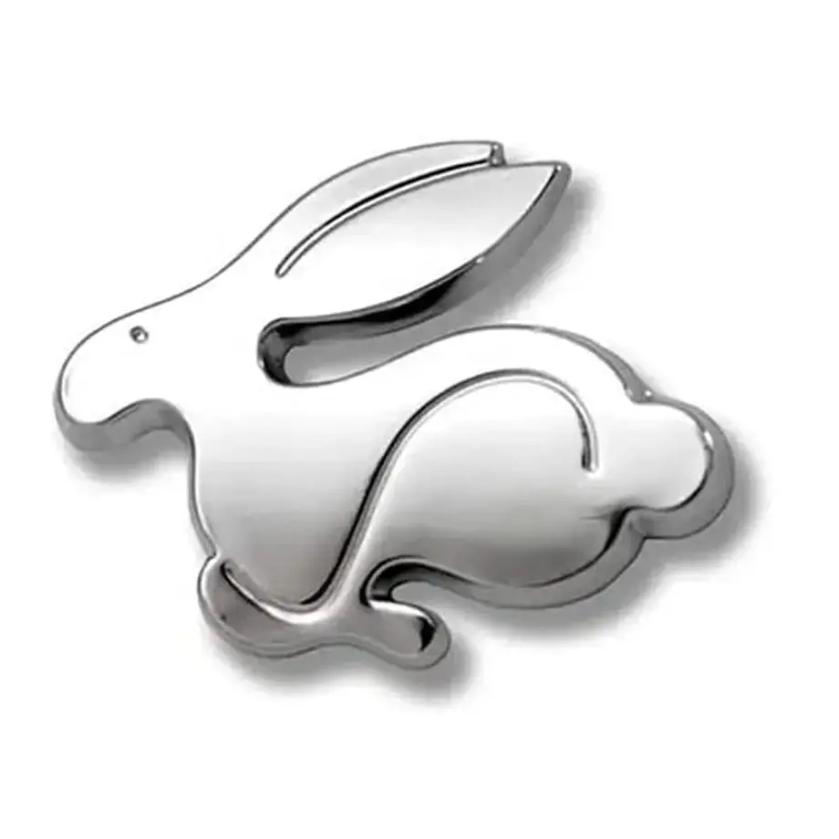 Suitable To Fit - Vw Chrome Rabbit Badge 1