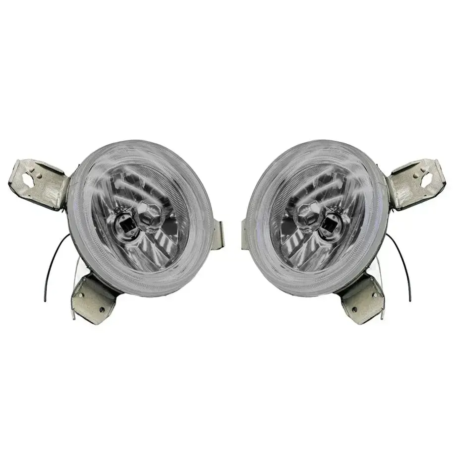 Suitable To Fit - Vw Golf 1 Crystal Smoked Ccfl Angel Eye Inner Headlights 1