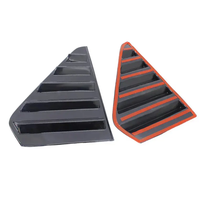 Suitable To Fit - Vw Golf 1 Gloss Black Side Window Louvers 1