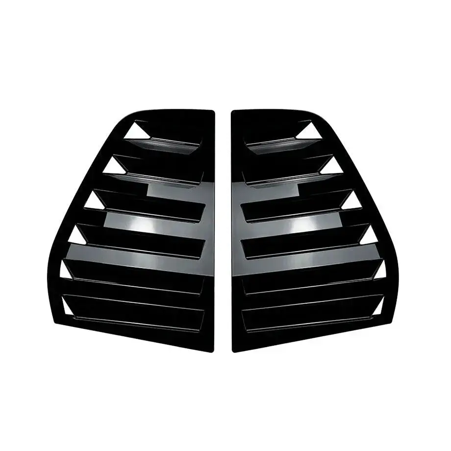 Suitable To Fit - Vw Golf 4 Gloss Black Plastic Side Window Louver 1