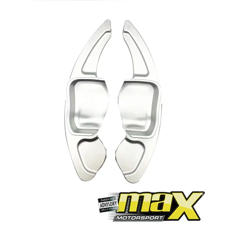 Suitable To Fit - Vw Golf 5 Dsg Aluminium Paddle Shift Extension (Silver) 1