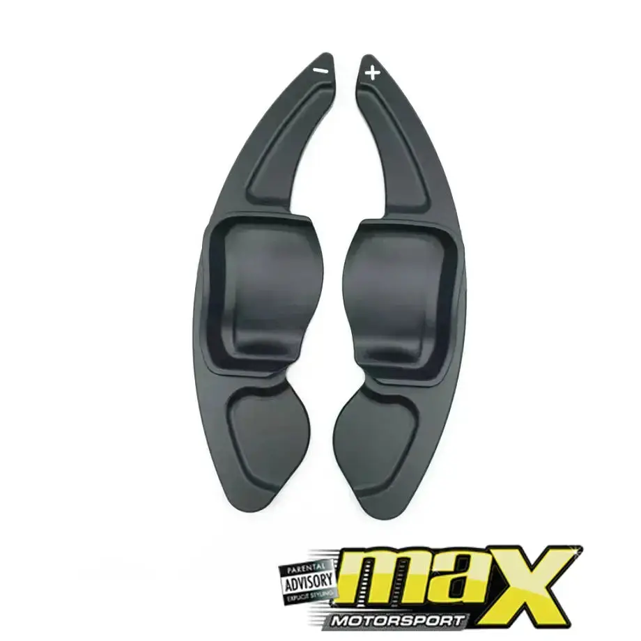 Suitable To Fit - Vw Golf 6 Dsg Aluminium Paddle Shift Extension (Black) 1