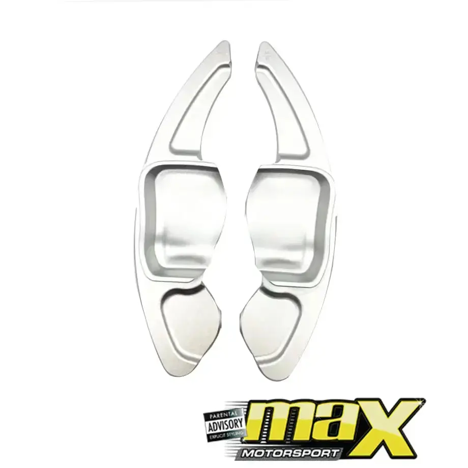 Suitable To Fit - Vw Golf 6 Dsg Aluminium Paddle Shift Extension (Silver) 1