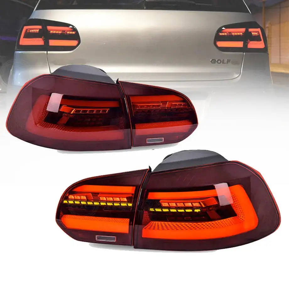 Suitable To Fit - Vw Golf 6 Iq Style Led Sequential Taillights 1