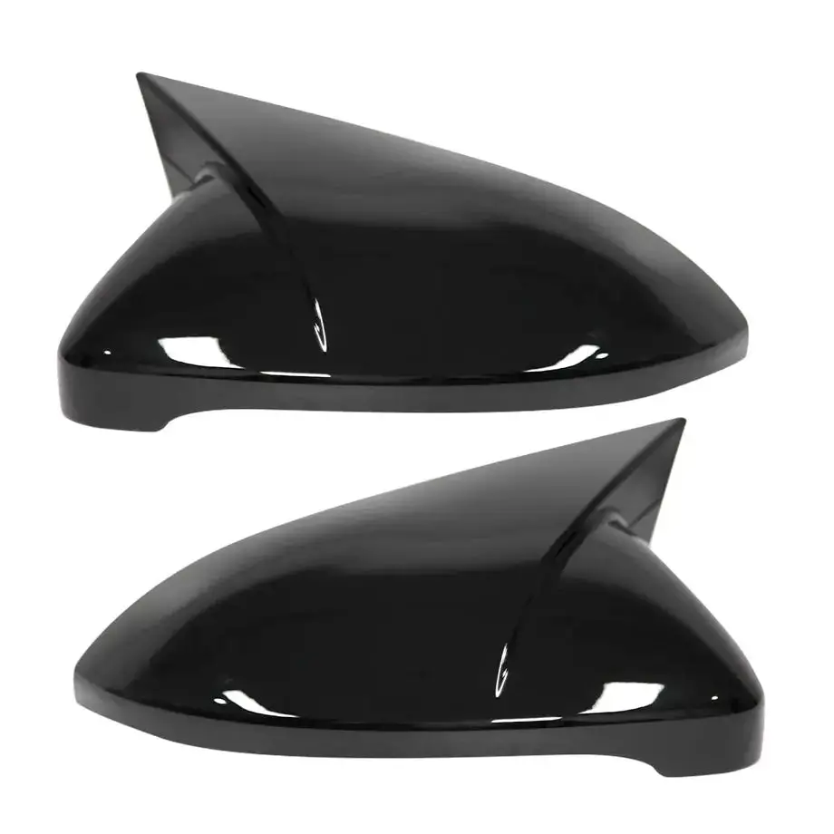 Suitable To Fit - Vw Golf 7 / 7.5 Gloss Black Wing Style Stick-On Mirror Covers 1