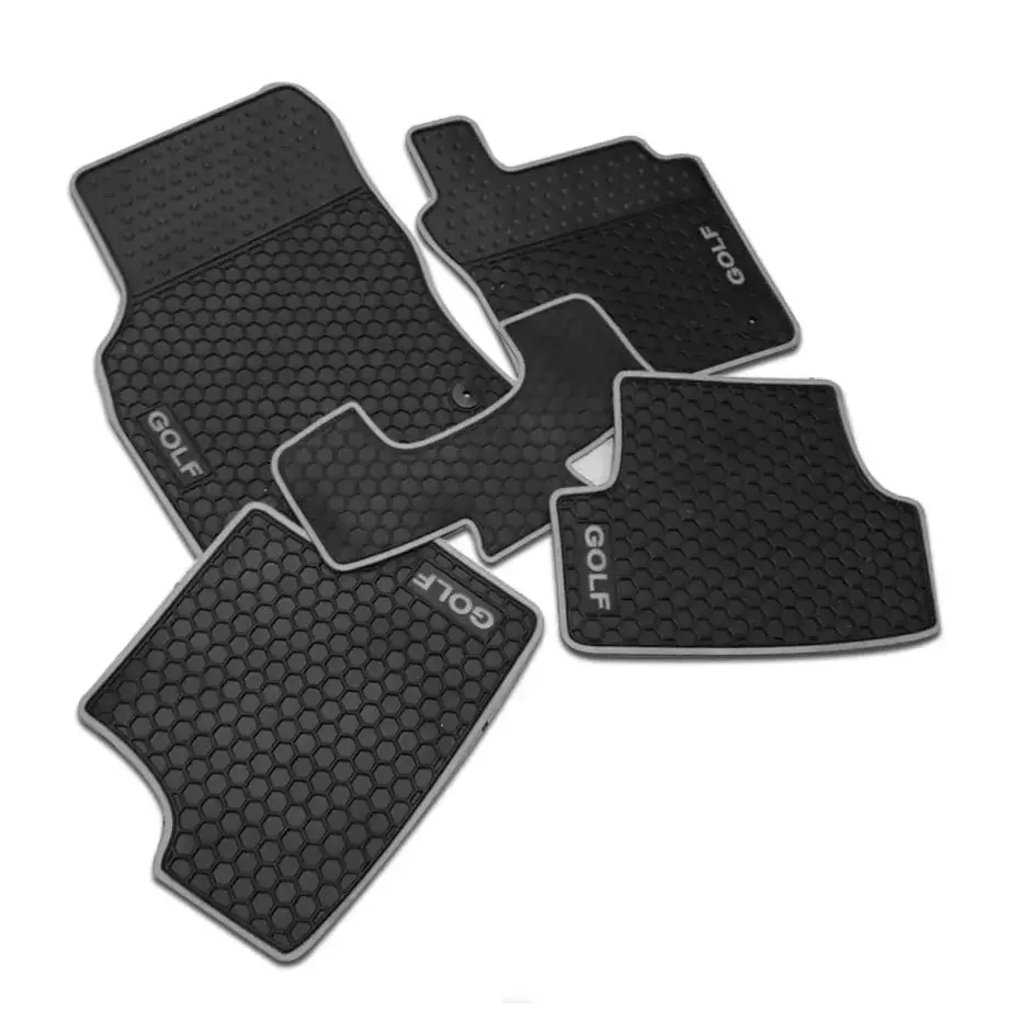 Suitable To Fit -  Vw Golf 7 Custom Rubber Car Mats (5-Piece) 1