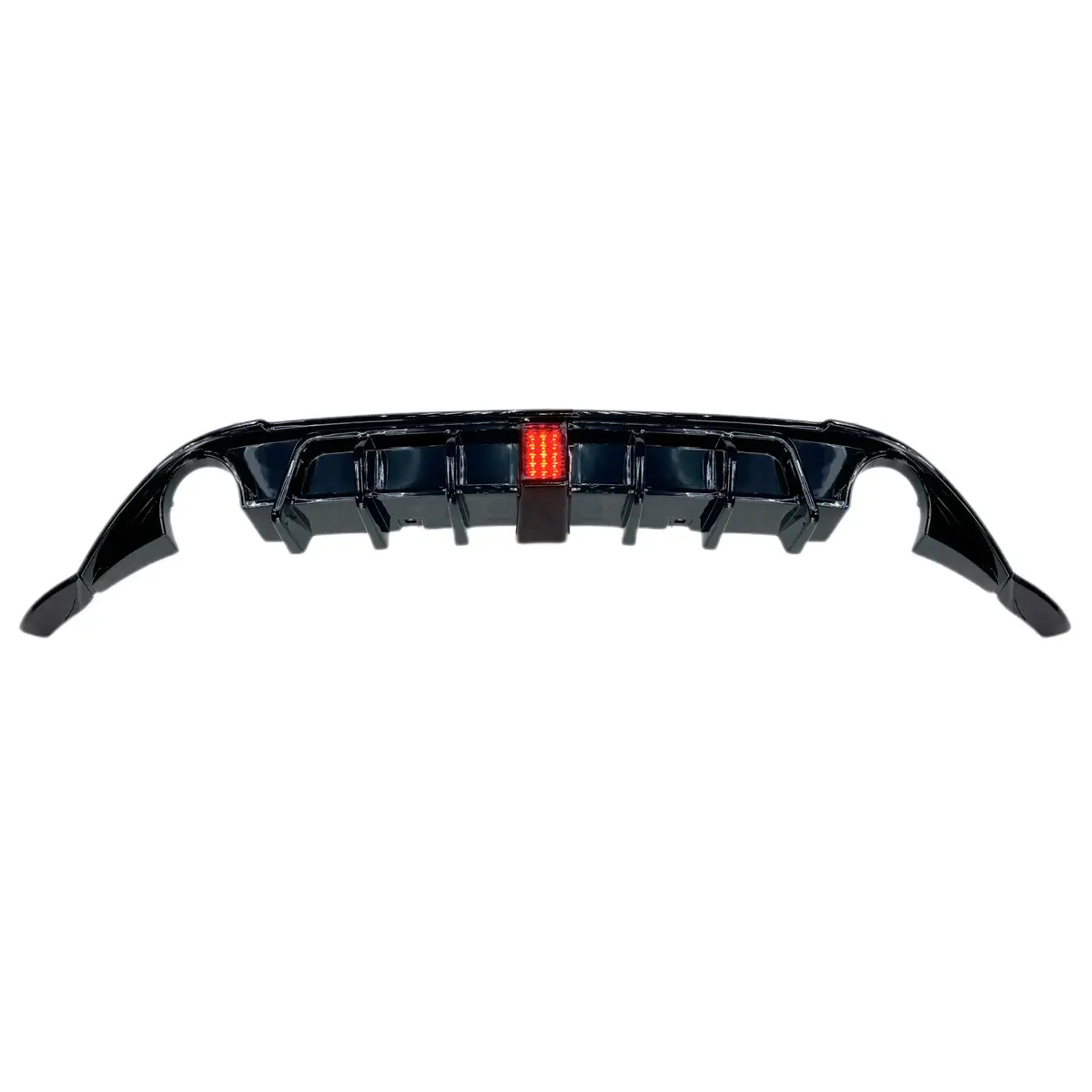 Suitable To Fit - Vw Golf 7 Gti F1 Style Gloss Black Diffuser 1