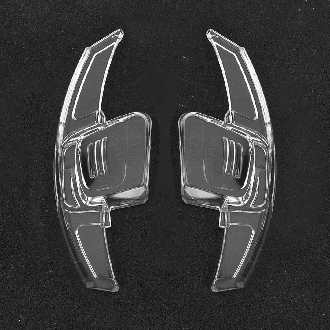 Suitable To Fit - Vw Golf 8 Acrylic Ghost Paddle Shift Extensions 1