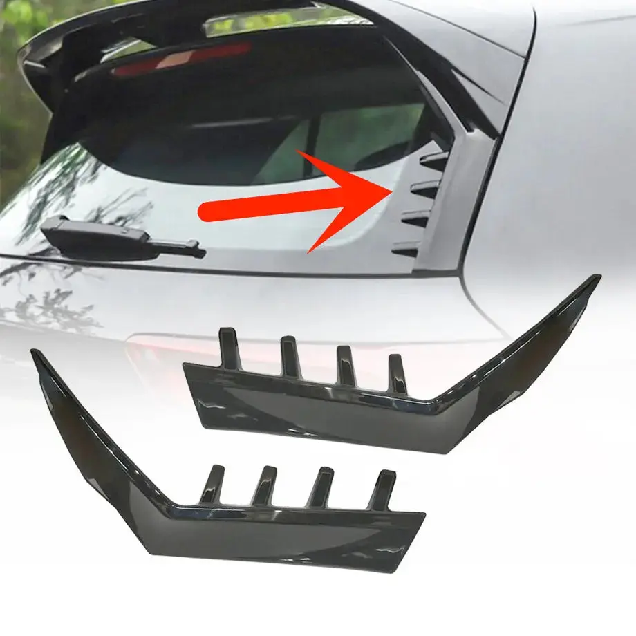 Suitable To Fit - Vw Golf 8 Blade Style Side Wing Extension 1