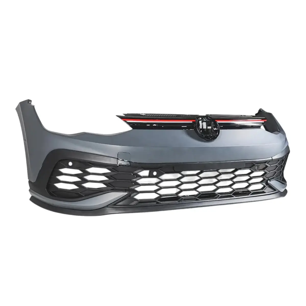 Suitable To Fit - Vw Golf 8 Clubsport Style Plastic Front Bumper Upgrade 1