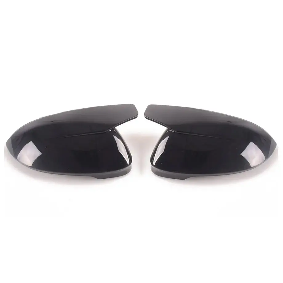 Suitable To Fit - Vw Golf 8 Gloss Black Wing Style Stick-On Mirror Covers (21-On) 1