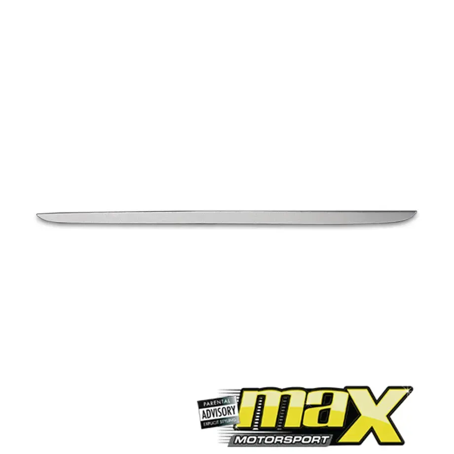 Suitable To Fit - Vw Golf 6 Aluminium Silver Boot Lid Strip 1