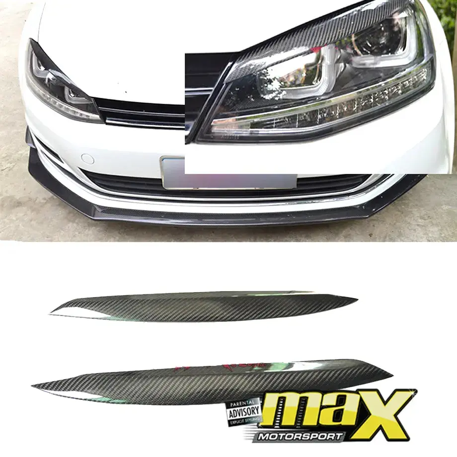Suitable To Fit - Vw Golf Mk7 Carbon Look Eyelid 2