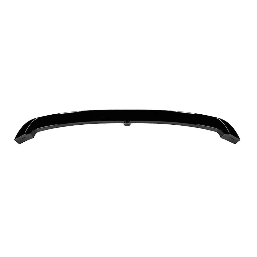 Suitable To Fit - Vw Polo 6 Gloss Black Raised Rear Middle Wing Spoiler 1