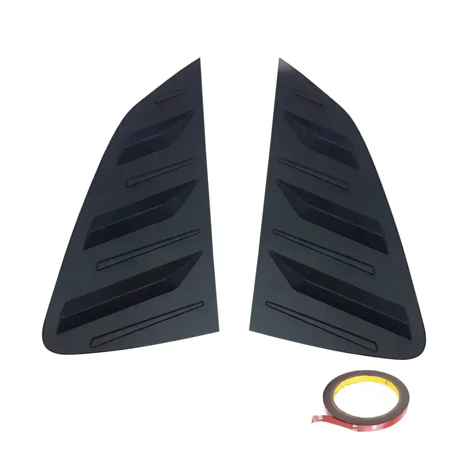 Suitable To Fit - Vw Polo 9N3 / Vivo Matte Black Plastic Side Window Louver 2