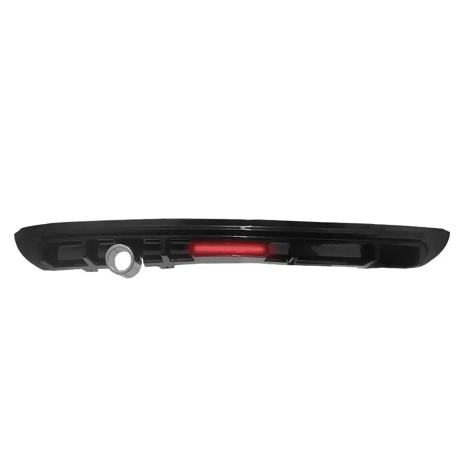 Suitable To Fit - Vw Polo 9N3 / Vivo Gloss Black Led Diffuser With Dummy Exhaust 1