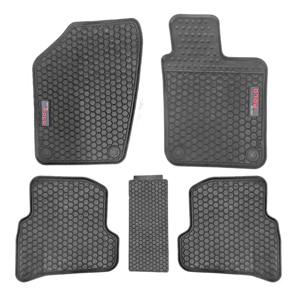 Suitable To Fit - Vw Polo 9N3 (05-09) Custom Rubber Car Mats (5-Piece) 1