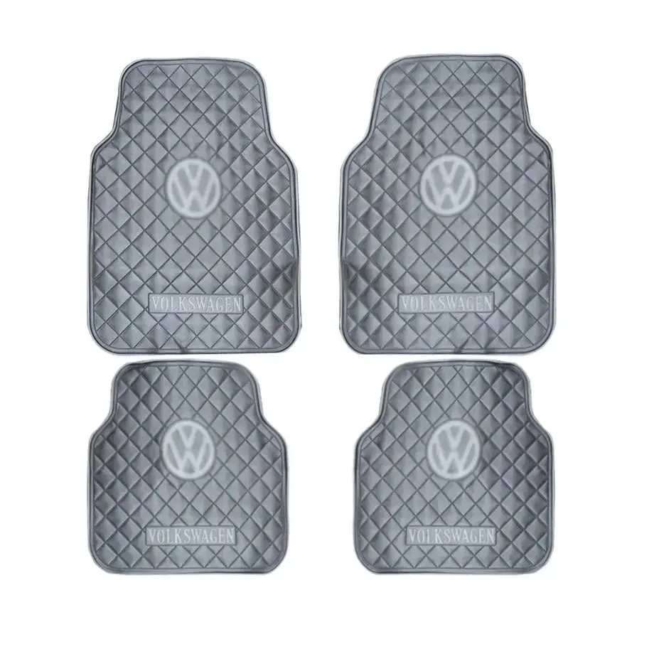 Suitable To Fit - Vw 4-Piece Rubber Car Mats (Grey) 1
