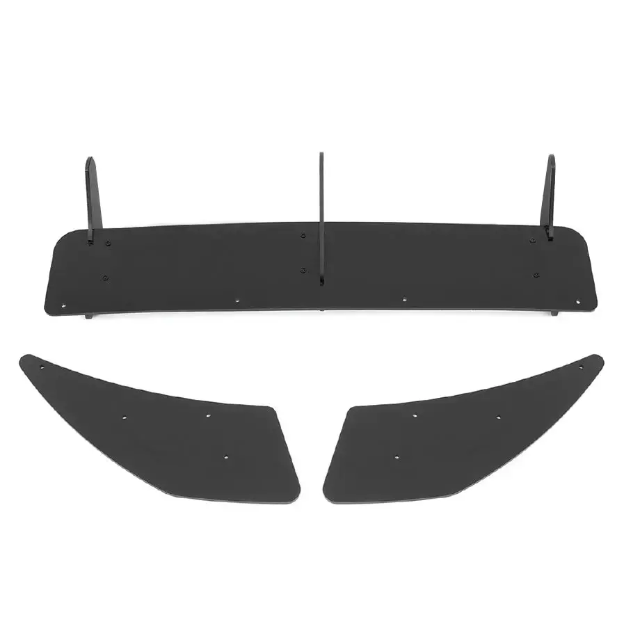 Suitable To Fit - Vw Golf 7R Matte Black Maxton Style Diffuser 1