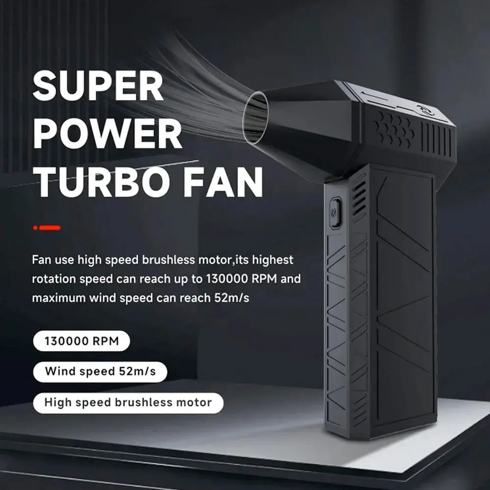 X3 Super Power Multi-Purpose Turbo Fan - 130000 Rpm 1