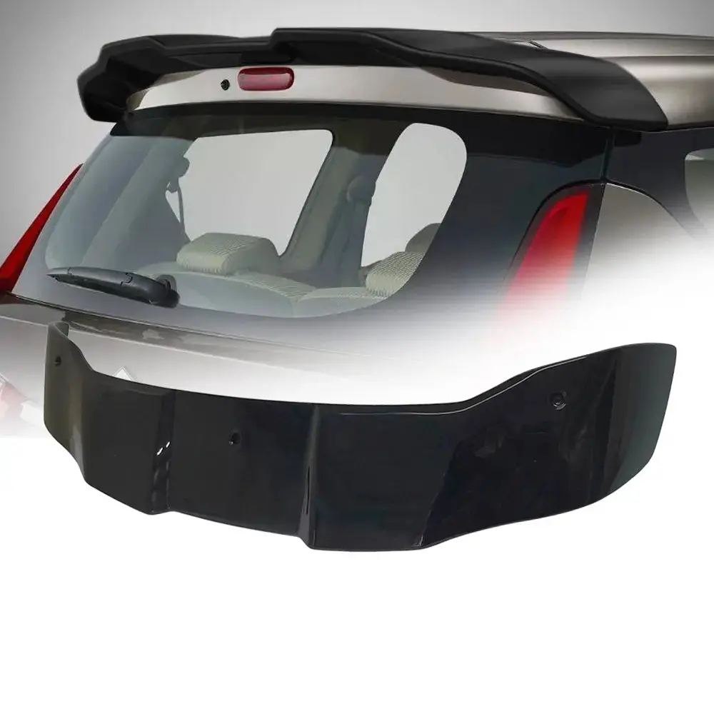 Suzuki Ertiga / Toyota Rumion (2019-On) Gloss Black Plastic Roof Spoiler 1