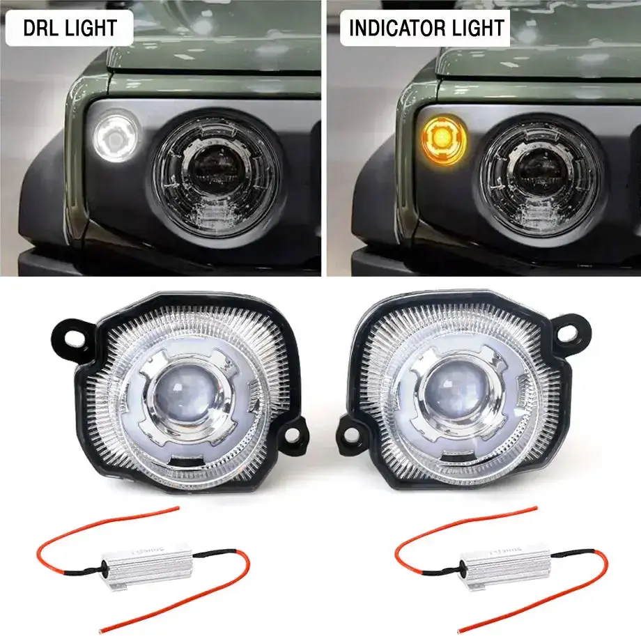 Suzuki Jimny (18-On) Dual Function Led Projector Headlight Marker 1