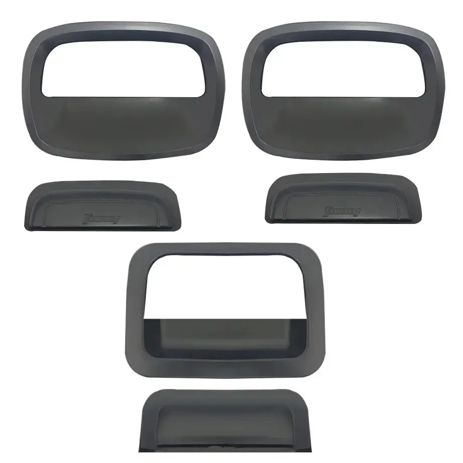Suzuki Jimny 6-Piece Matte Black Handle Covers (18-On) 1