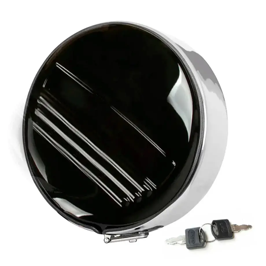 Suzuki Jimny (19-On) Stainless Steel Spare Wheel Cover With Built In Lock 1