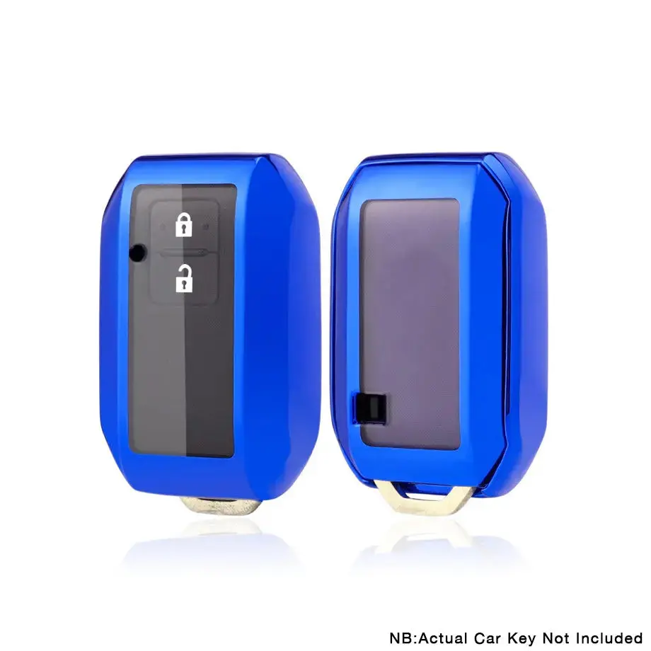 Suzuki Jimny Soft Shell Key Case Cover - Blue 1