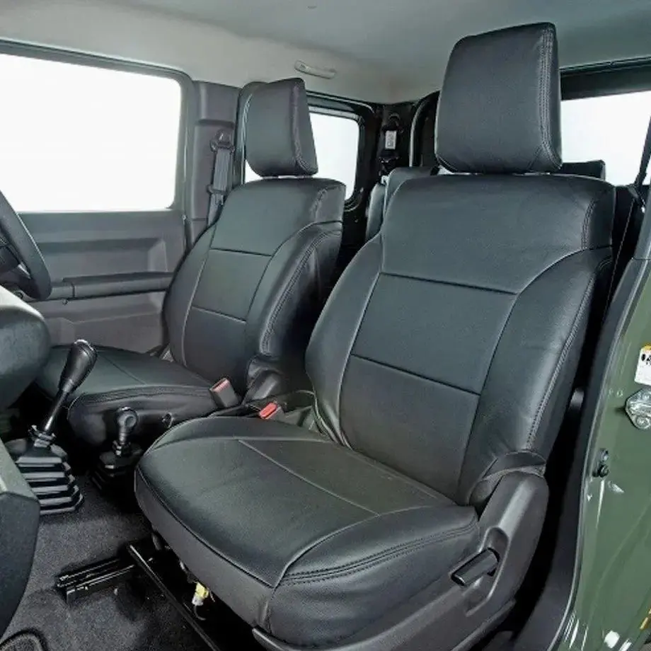 Suzuki Jimny Square Block Style Pvc Seat Covers (11-Piece) 1