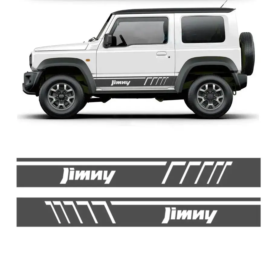 Suzuki Jimny (07-On) Sticker Kit (Grey) 1