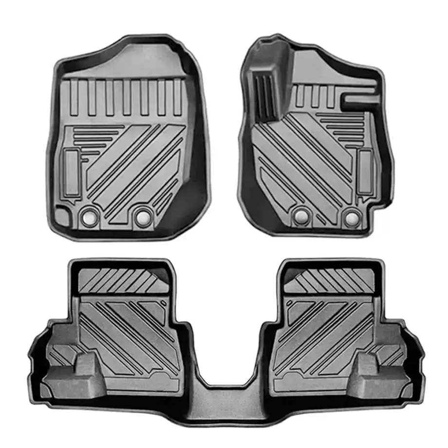 Suzuki Jimny (18-On) Automatic Models - Moulded Tpe Rubber Floor Mats (3-Piece) 1