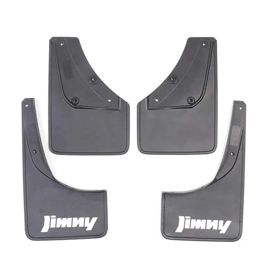 Suzuki Jimny (18-On) Plastic Mud Flaps With Logo (4-Piece) 1