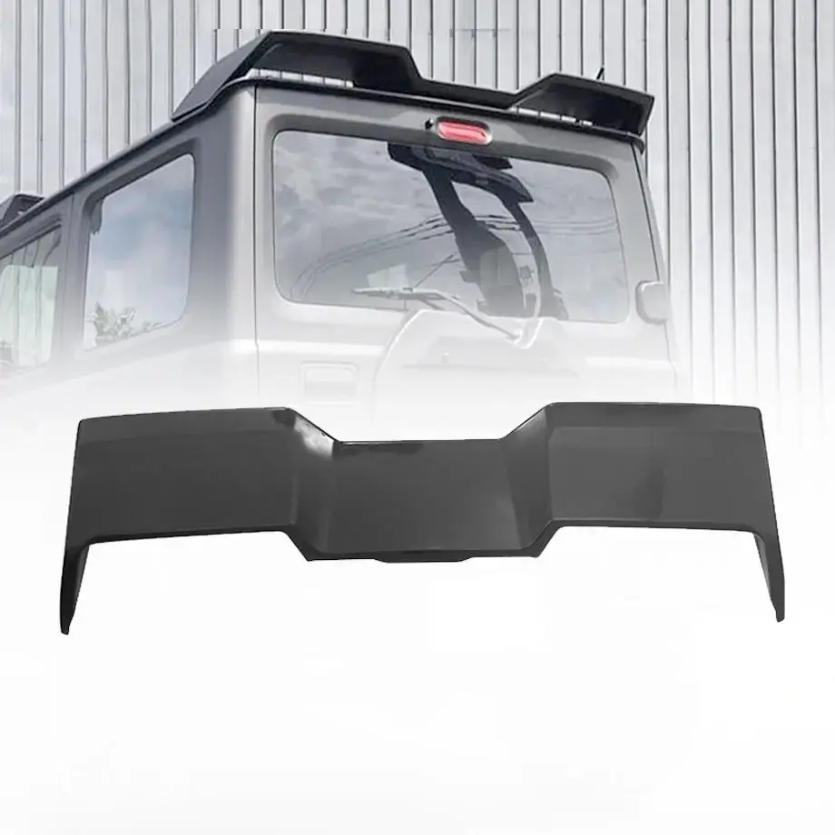 Suzuki Jimny (19-On) Gloss Black Wild Style Roof Spoiler 1