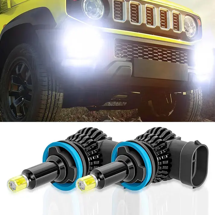 Suzuki Jimny (19-On) - H8 Led Fog Light Bulb Kit 1