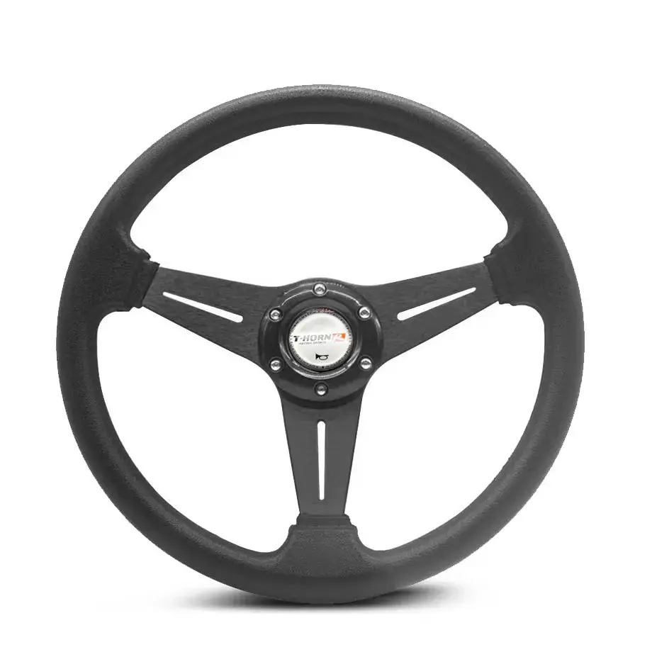 Sports Steering Wheel - Drift Style (Black) 1