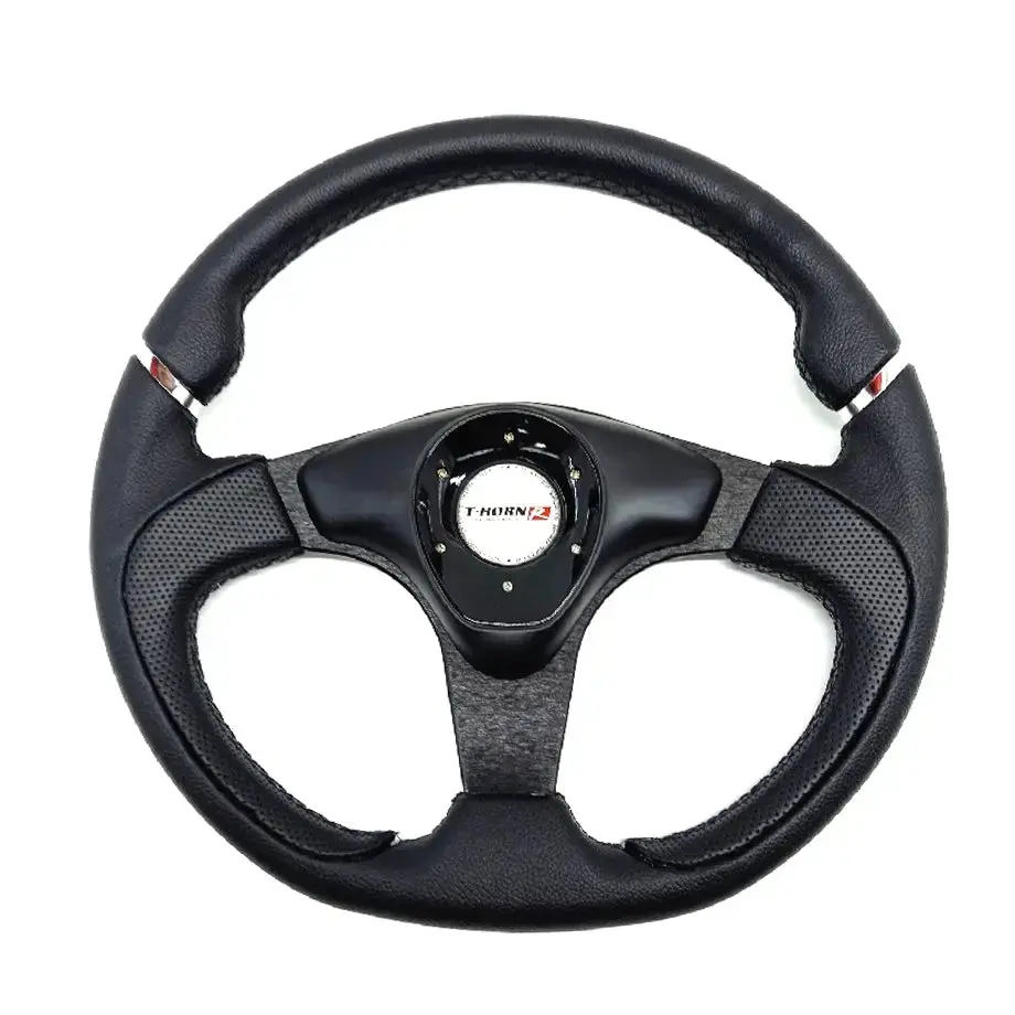 Sports Steering Wheel - Racing Style (Black) 1