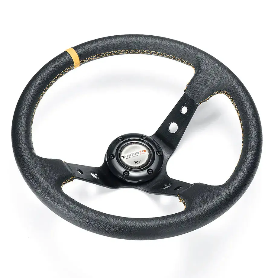 Sports Steering Wheel - Drift Style (Black) 1